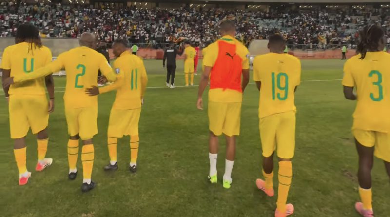 Warriors In A Goaless Draw Against Bafana Bafana